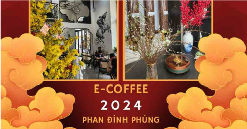 RỘN RÀNG TƯƠI MỚI TẠI E-COFFEE PHAN ĐÌNH PHÙNG