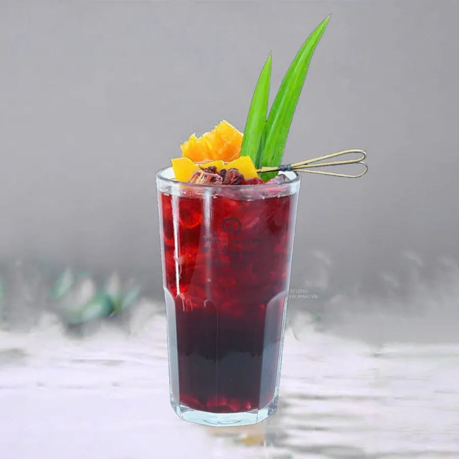 Trà đào hồng Đài hạt chia